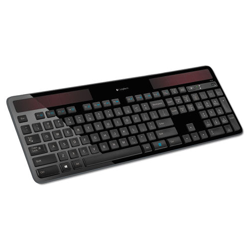 K750 Wireless Solar Keyboard, Black-(LOG920002912)