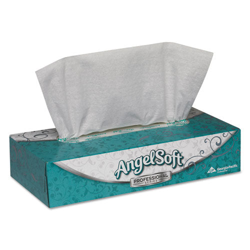 Premium Facial Tissue, 2-Ply, White, Flat Box, 100 Sheets/Box-(GPC48580BX)