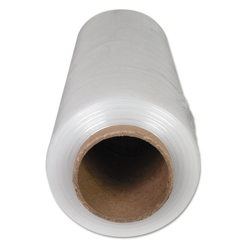 High-Performance Handwrap Film, 18" x 1,500 ft, 12 mic (47-Gauge), Clear, 4/Carton-(UNV64718)