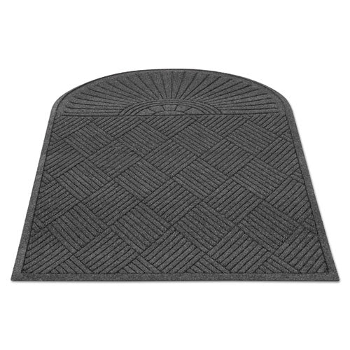 EcoGuard Diamond Floor Mat, Single Fan, 36 x 72, Charcoal-(MLLEGDSF030604)