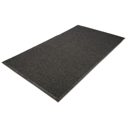 EcoGuard Indoor/Outdoor Wiper Mat, Rubber, 48 x 72, Charcoal-(MLLEG040604)