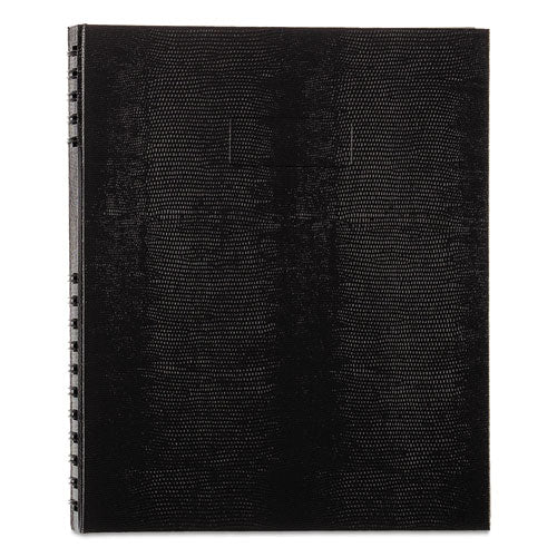 NotePro Notebook, 1-Subject, Medium/College Rule, Black Cover, (100) 11 x 8.5 Sheets-(REDA10200BLK)