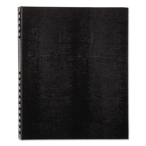 NotePro Notebook, 1-Subject, Medium/College Rule, Black Cover, (75) 11 x 8.5 Sheets-(REDA10150BLK)