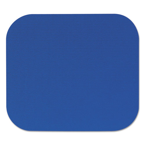 Polyester Mouse Pad, 9 x 8, Blue-(FEL58021)