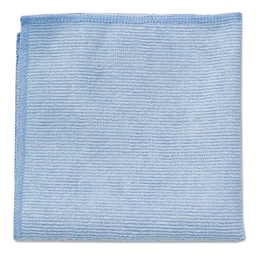Microfiber Cleaning Cloths, 16 x 16, Blue, 24/Pack-(RCP1820583)
