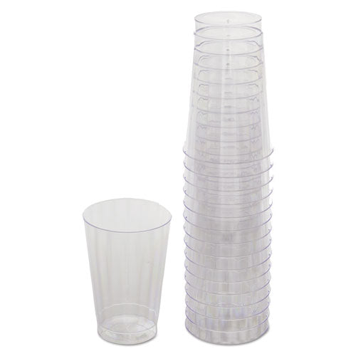 Classicware Tumblers, 12 oz, Plastic, Clear, 16/Pack-(WNARSCC121516PK)