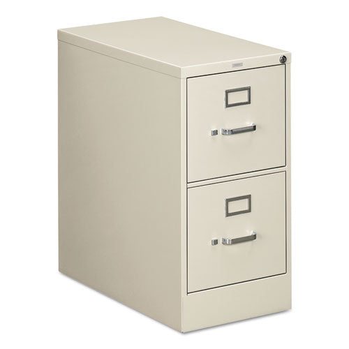 310 Series Vertical File, 2 Letter-Size File Drawers, Light Gray, 15" x 26.5" x 29"-(HON312PQ)