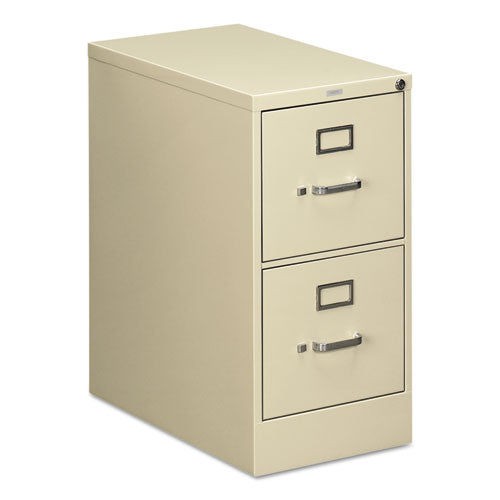 510 Series Vertical File, 2 Letter-Size File Drawers, Putty, 15" x 25" x 29"-(HON512PL)