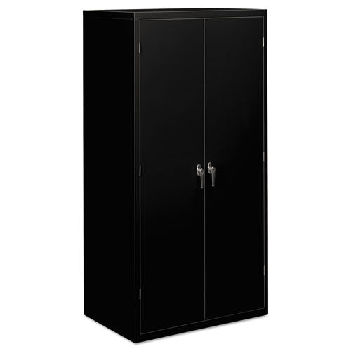 Assembled Storage Cabinet, 36w x 24.25d x 71.75h, Black-(HONSC2472P)