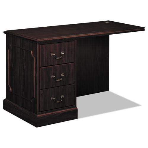 94000 Series "L" Workstation Left Return, 48w x 24d x 29.5h, Mahogany-(HON94216LNN)