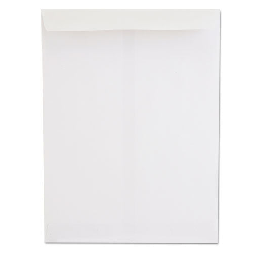 Catalog Envelope, 24 lb Bond Weight Paper, #10 1/2, Square Flap, Gummed Closure, 9 x 12, White, 250/Box-(UNV44104)