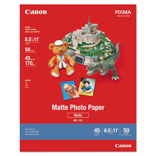 Photo Paper Plus, 8.5 mil, 8.5 x 11, Matte White, 50/Pack-(CNM7981A004)