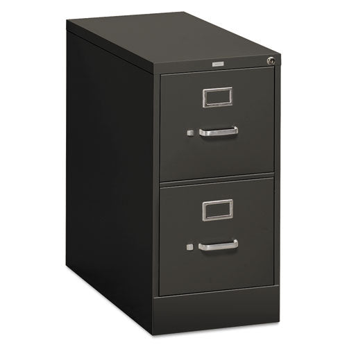 310 Series Vertical File, 2 Letter-Size File Drawers, Charcoal, 15" x 26.5" x 29"-(HON312PS)