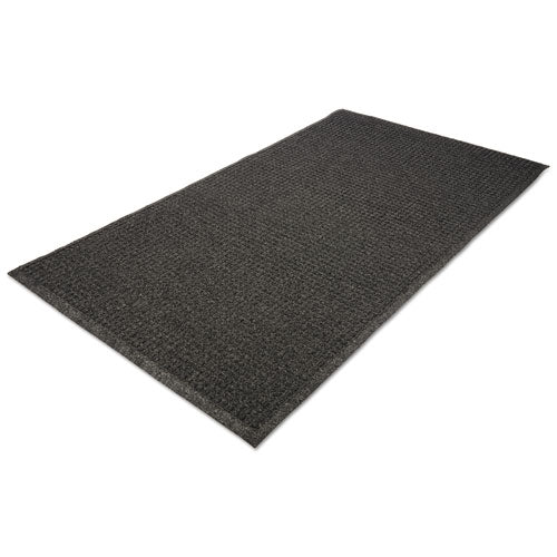 EcoGuard Indoor/Outdoor Wiper Mat, Rubber, 24 x 36, Charcoal-(MLLEG020304)