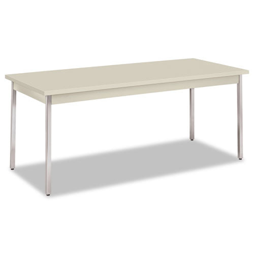 Utility Table, Rectangular, 72w x 30d x 29h, Light Gray-(HONUTM3072LOLOC)