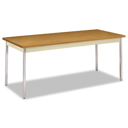 Utility Table, Rectangular, 72w x 30d x 29h, Harvest/Putty-(HONUTM3072CLCHR)
