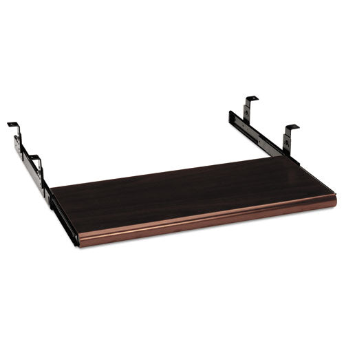 Slide-Away Keyboard Platform, Laminate, 21.5w x 10d, Mahogany-(HON4022N)