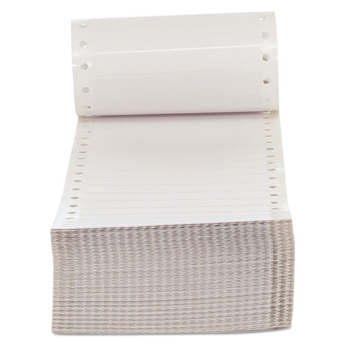 Dot Matrix Printer Labels, Dot Matrix Printers, 0.44 x 3.5, White, 5,000/Box-(UNV70103)