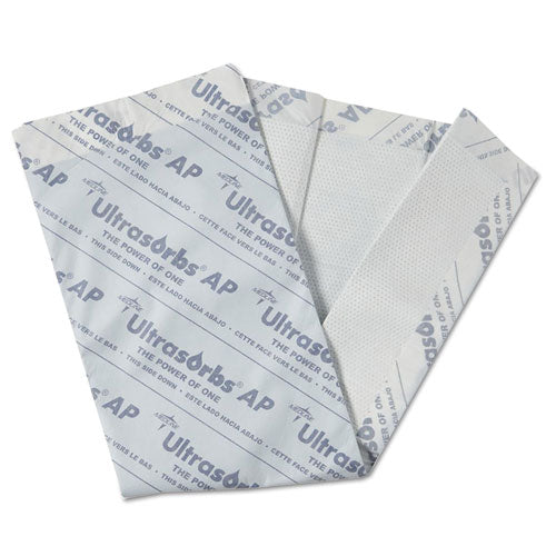 Ultrasorbs AP Underpads, 31" x 36", White, 10/Pack-(MIIULTRSORB3136)