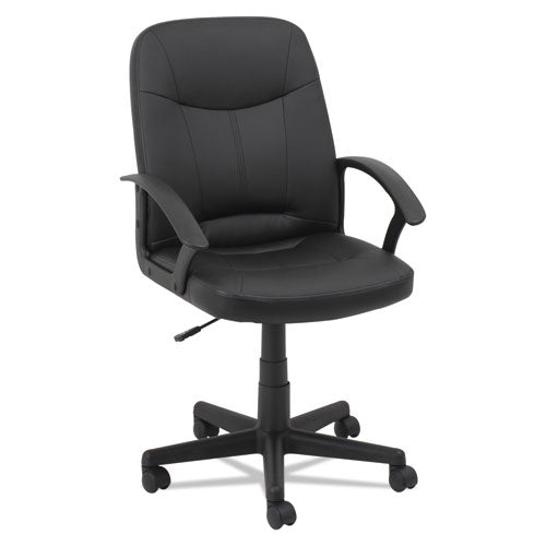 Executive Office Chair, Supports Up to 250 lb, 16.54" to 19.84" Seat Height, Black-(OIFLB4219)