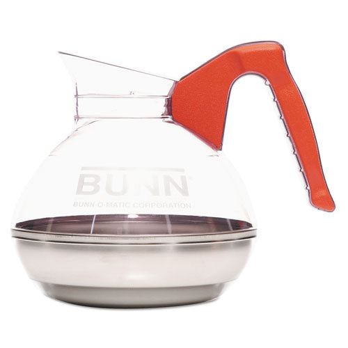 64 oz. Easy Pour Decanter, Orange Handle-(BUN6101)