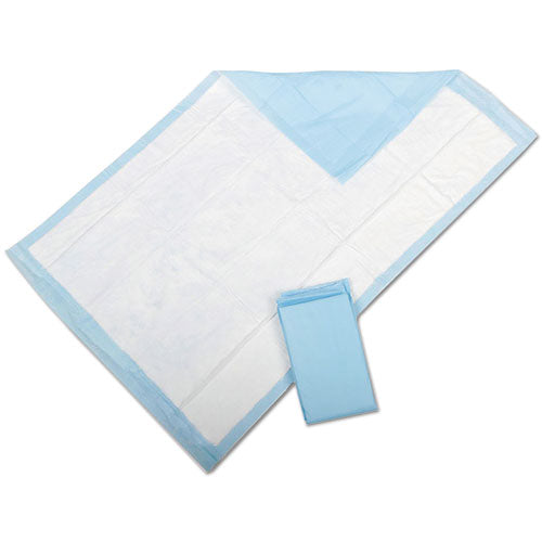 Protection Plus Disposable Underpads, 23" x 36", Blue, 25/Bag-(MIIMSC281232)