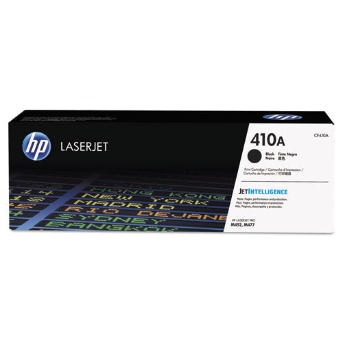 HP 410A, (CF410A) Black Original LaserJet Toner Cartridge-(HEWCF410A)