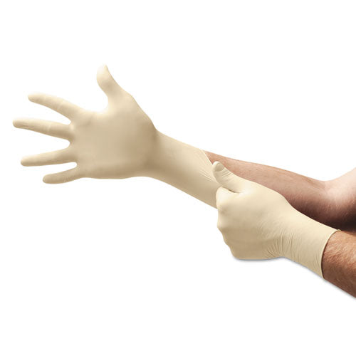 XT Premium Latex Disposable Gloves, Powder-Free, Medium, 100/Box-(ANS69318M)
