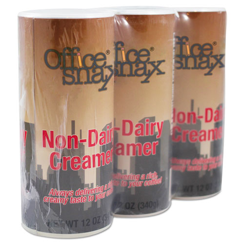 Reclosable Powdered Non-Dairy Creamer, 12 oz Canister, 3/Pack-(OFX00020G)
