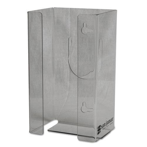 Clear Plexiglas Disposable Glove Dispenser, 1-Box, Plexiglas, Clear, 5.5 x 3.75 x 10-(SJMG0803)