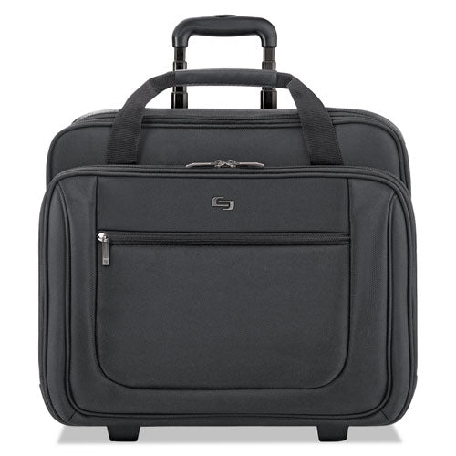 Classic Rolling Case, Fits Devices Up to 17.3", Polyester, 17.5 x 9 x 14, Black-(USLPT1364)