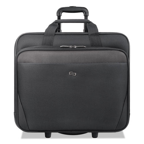 Classic Rolling Case, Fits Devices Up to 17.3", Polyester, 16.75 x 7 x 14.38, Black-(USLCLS9104)