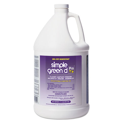 d Pro 5 Disinfectant, 1 gal Bottle, 4/Carton-(SMP30501CT)