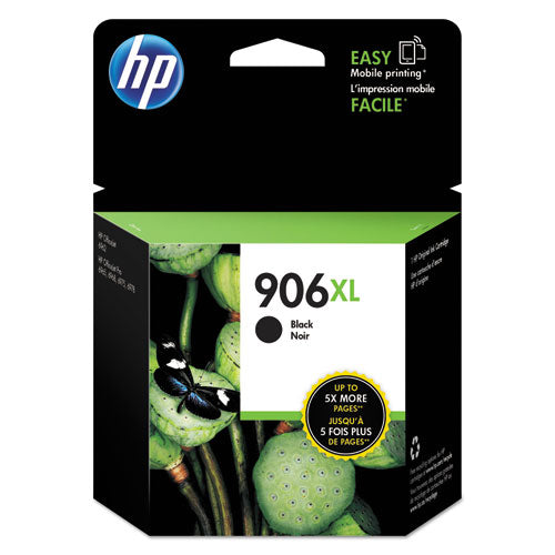 HP 906XL, (T6M18AN) High-Yield Black Original Ink Cartridge-(HEWT6M18AN)