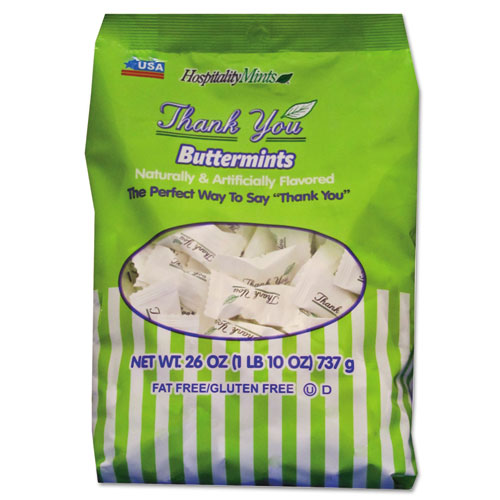 Thank You Buttermints Candies, 26 oz Bag-(HMT000501)