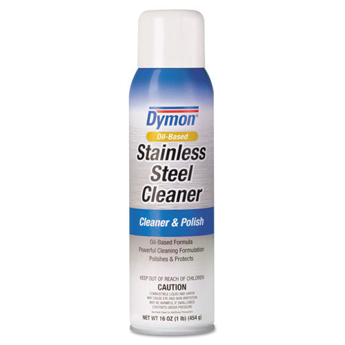 Stainless Steel Cleaner, 16 oz Aerosol Spray, 12/Carton-(ITW20920)