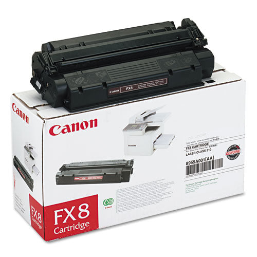 8955A001 (FX-8) Toner, 3,500 Page-Yield, Black-(CNM8955A001)