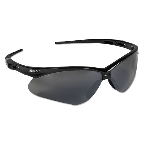 V30 Nemesis Safety Glasses, Black Frame, Smoke Lens-(KCC25688)