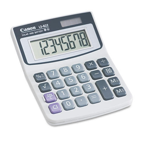 LS82Z Minidesk Calculator, 8-Digit LCD-(CNM4075A007AA)
