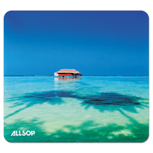 Naturesmart Mouse Pad, 8.5 x 8, Tropical Maldives Design-(ASP31625)