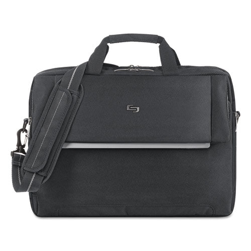 Urban Briefcase, Fits Devices Up to 17.3", Polyester, 16.5 x 3 x 11, Black-(USLLVL3304)