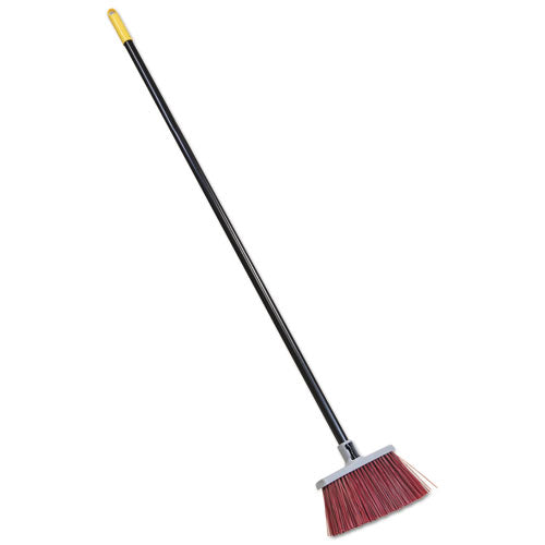 Bulldozer Landscapers Upright Broom, 14 x 54, Powder Coated Handle Red/Gray-(QCK7576ZQK)