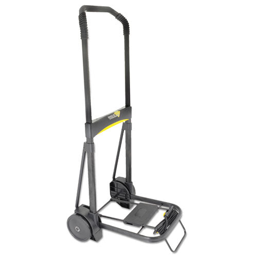 Ultra-Lite Folding Cart, 250 lb Capacity, 11 x 13.25 Platform, Black-(KTKLGLC200)
