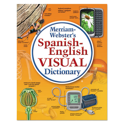 Spanish-English Visual Dictionary, Paperback, 1152 Pages-(MER2925)