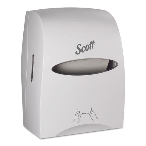 Essential Manual Hard Roll Towel Dispenser, 13.06 x 11 x 16.94, White-(KCC46254)