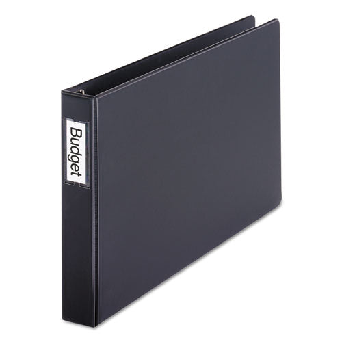 Premier Easy Open 11 x 17 Locking Slant-D Ring Binder, 3 Rings, 1.5" Capacity, 11 x 17, Black-(CRD12122)