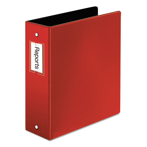 Premier Easy Open Locking Round Ring Binder, 3 Rings, 3" Capacity, 11 x 8.5, Red-(CRD18848)