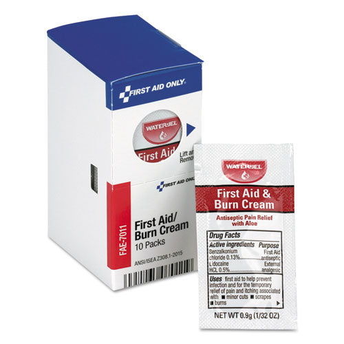 SmartCompliance Burn Cream, 0.9 g Packet, 10/Box-(FAOFAE7011)