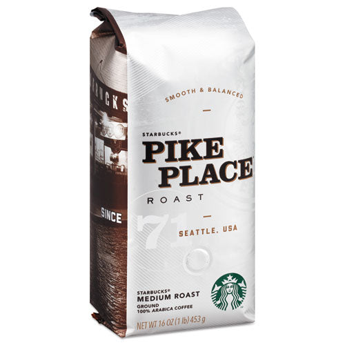 Coffee, Pike Place, Ground, 1lb Bag-(SBK11018186)