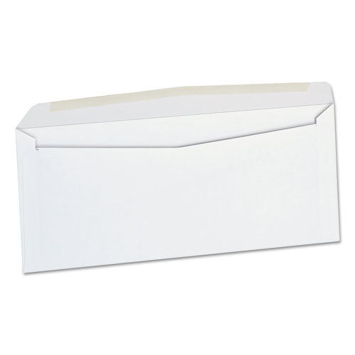 Open-Side Business Envelope, #10, Commercial Flap, Side Seam, Gummed Closure, 4.13 x 9.5, White, 500/Box-(UNV36320)